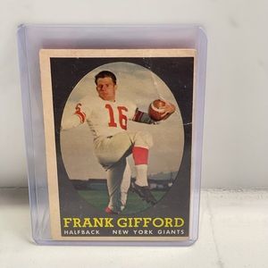 1958 Topps Frank Gifford #73 NY Giants